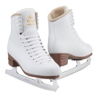 JS1490 Mystique Skates White Jr