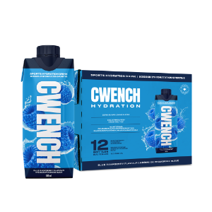 CWENCH ISOTONIC READY TO DRINK BLUE RASPBERRY 12x500ml