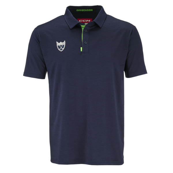 CCM Fitted Printed Golf Polo