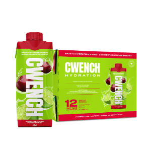 CWENCH ISOTONIC READY TO DRINK CHERRY LIME 12x500ml